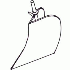 1483-2013-01 Нож для культиватора правый