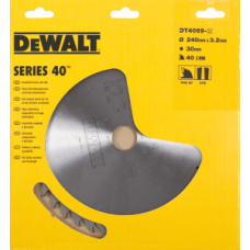 DT4069 Пильный диск Dewalt 240 х 30 - 40 зубьев