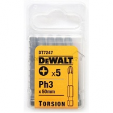 Насадка отвёрточная (бита) 50 мм, Ph3 Dewalt DT7247