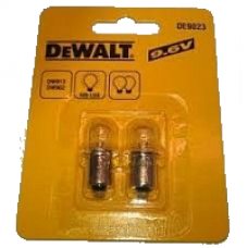 Запасные лампы для галогеновых фонарей 9.6v.Dewalt DE9023