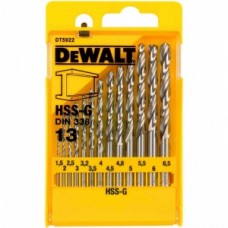DT5922 Набор свёрел по металлу 13шт., Dewalt