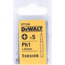 Насадка отвёрточная (бита) 50 мм, Ph1 Dewalt DT7245