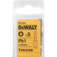Насадка отвёрточная (бита) 25мм, Ph1 Dewalt DT7231