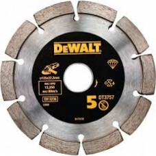 Алмазный круг по резке швов для сухого резания , 125 мм. Dewalt DT3757